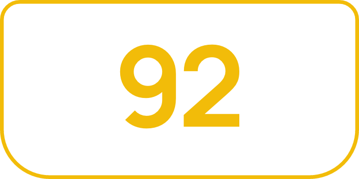 92%