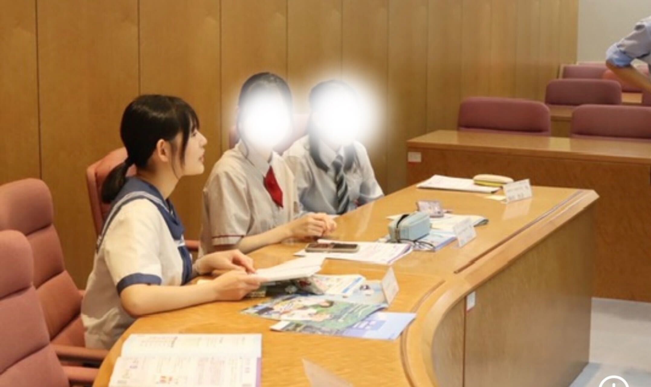 かながわハイスクール議会での様子